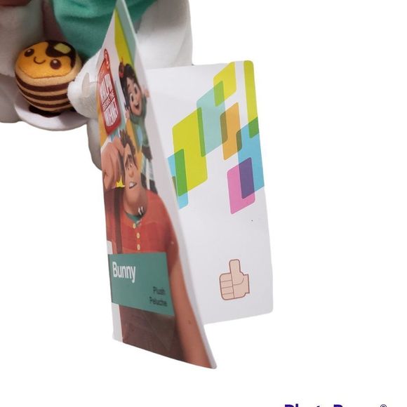 Disney Store Fun Bun Plush Honeybee Pancakes Wreck-It Ralph Breaks Internet - Picture 6 of 9